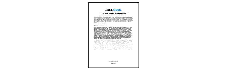 Standard Warranty Statement